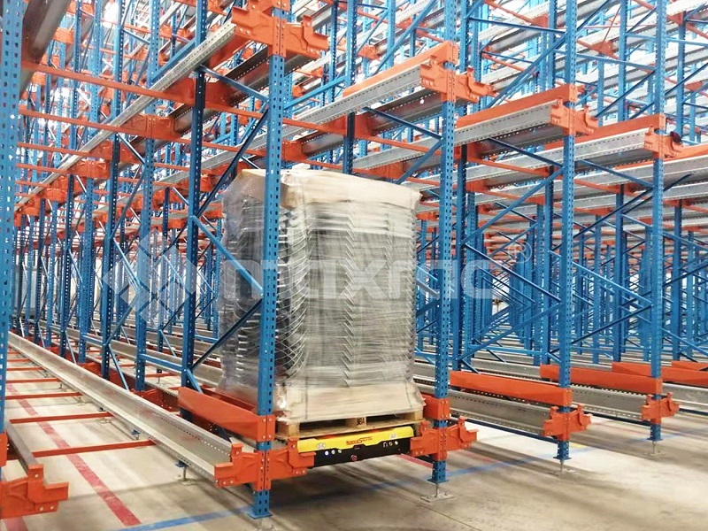 Maxrac Pallet Shuttle System Installed in Morocco Maxrac Pallet Shuttle System Installed in Morocco