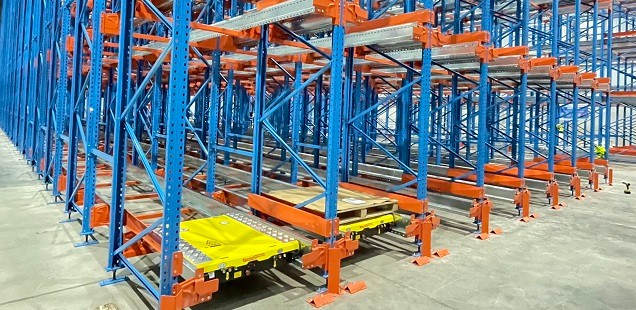 Proyecto de sistema de transporte de paletas en Brasil